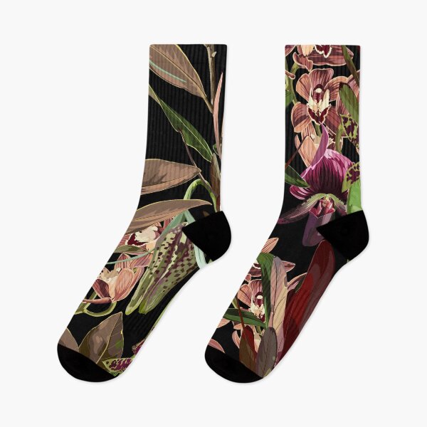 Item preview, Tropical flower seamless pattern, buds and leaves. designed and sold by MatyKotiv.
