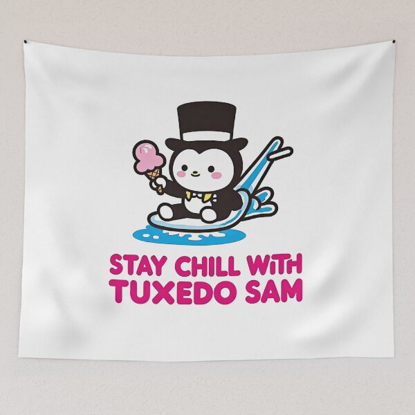 Item preview, Stay Chill with Tuxedo Sam Funny Gift designed and sold by Mintic.
