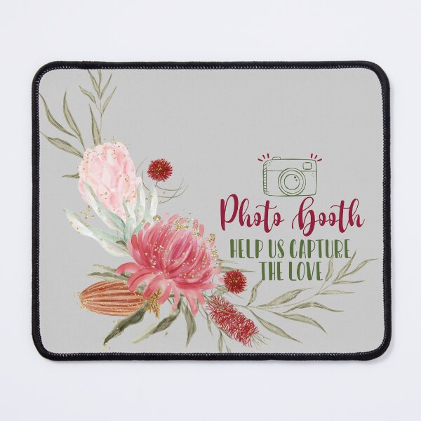 Item preview, Wedding Photography Floral Wedding Photo Booth Capture the Love designed and sold by DesignbyBFD.