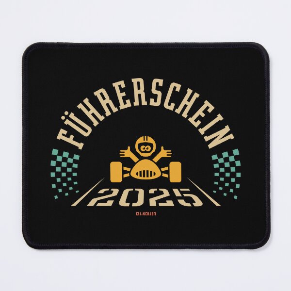 Item preview, Driving license 2025 (novice driver / finish line / 4C) designed and sold by Roderix.