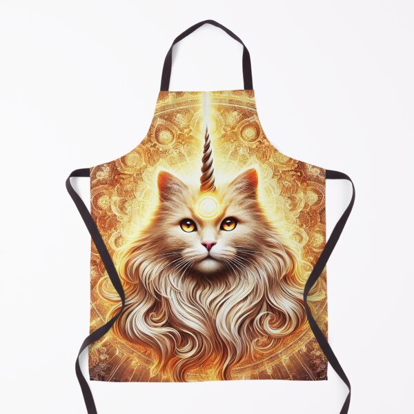 Item preview, Golden Caticorn Mystical Guardian of Light designed and sold by Fantasy Horseys.