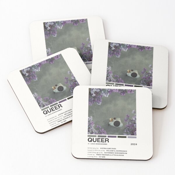 Item preview, Queer (2024) Movie Poster designed and sold by YellowishCat15.