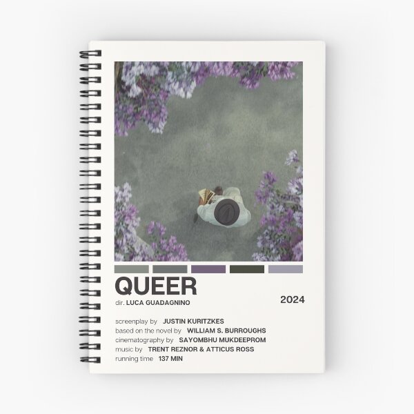 Item preview, Queer (2024) Movie Poster designed and sold by YellowishCat15.