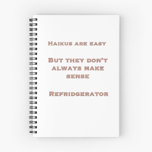 Item preview, Haikus are easy designed and sold by WHemporium.
