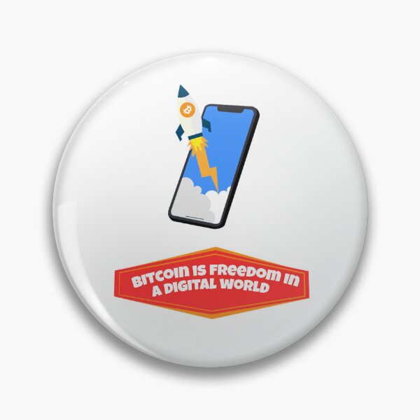 Item preview, Bitcoin - Freedom in a digital world designed and sold by Never Stop Trading.