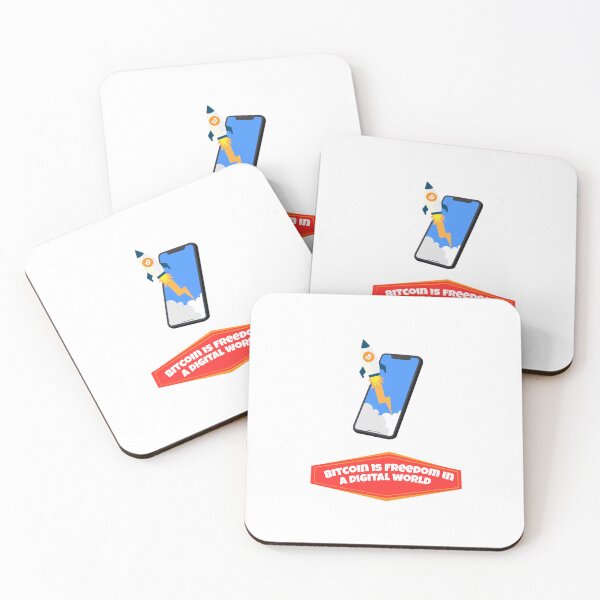Item preview, Bitcoin - Freedom in a digital world designed and sold by Never Stop Trading.