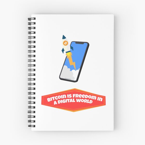 Item preview, Bitcoin - Freedom in a digital world designed and sold by Never Stop Trading.
