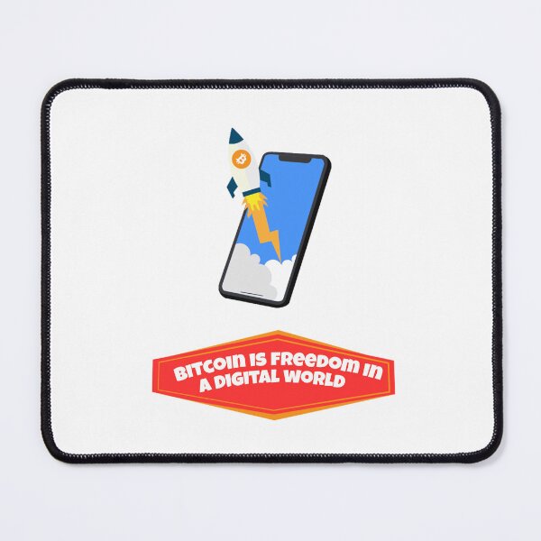 Item preview, Bitcoin - Freedom in a digital world designed and sold by Never Stop Trading.