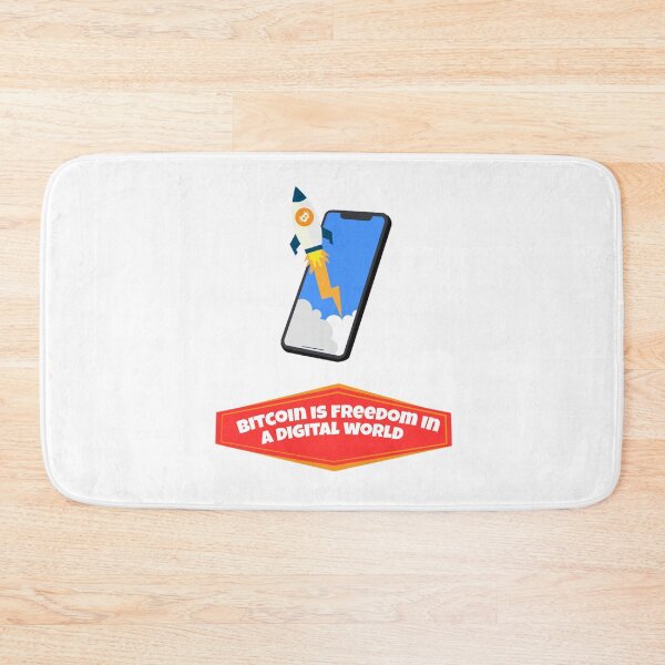 Item preview, Bitcoin - Freedom in a digital world designed and sold by Never Stop Trading.