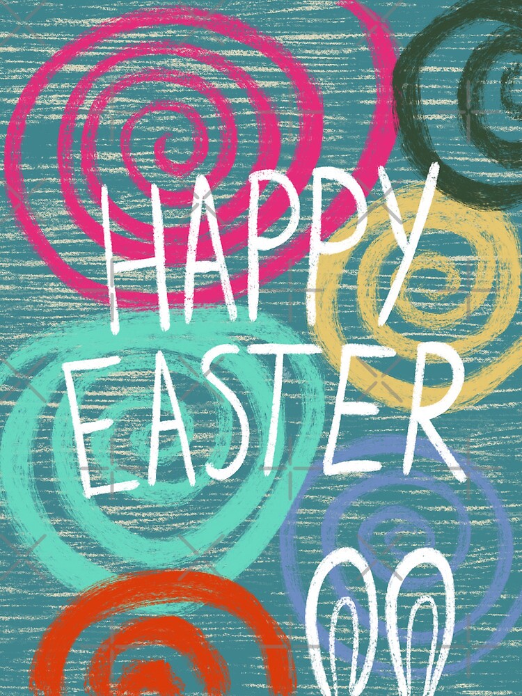 Thumbnail 2 von 2, Grußkarte, Grusskarte Frohe Ostern designt und verkauft von Griselka.