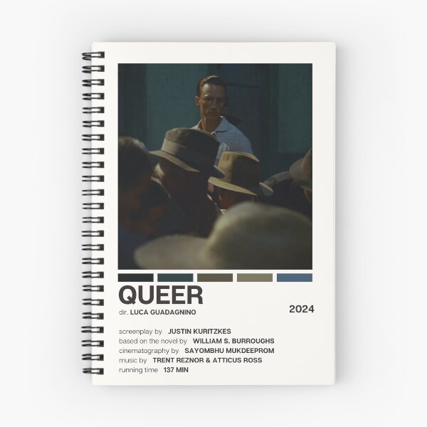 Item preview, Queer (2024) Movie Poster designed and sold by YellowishCat15.