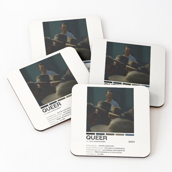 Item preview, Queer (2024) Movie Poster designed and sold by YellowishCat15.