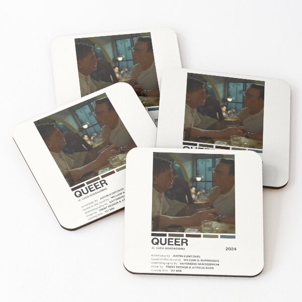 Item preview, Queer (2024) Movie Poster designed and sold by YellowishCat15.