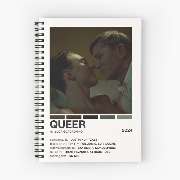 Item preview, Queer (2024) Movie Poster designed and sold by YellowishCat15.