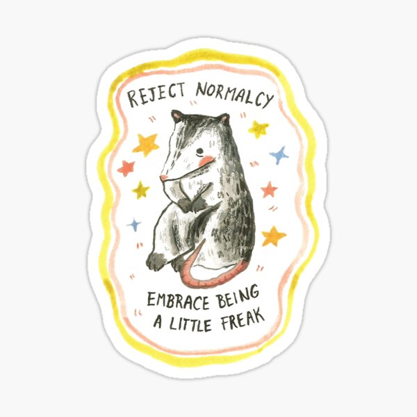 Item preview, Embrace Being a Little Freak designed and sold by Ash-Elizabeth.