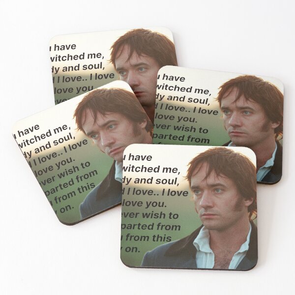 Item preview, Mr. Darcy Valentine's Day Quote designed and sold by Abhitha Mohan.