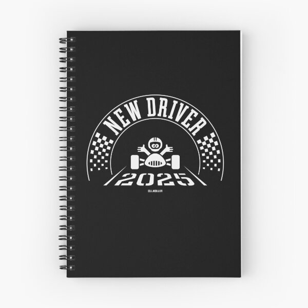 Item preview, New Driver 2025 (Driver’s License / Driving Licence / White) designed and sold by MrFaulbaum.
