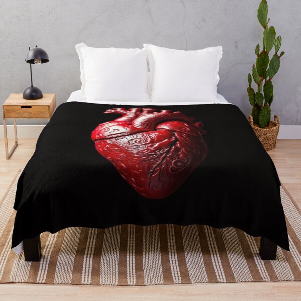Item preview, The Red Anatomical Heart designed and sold by Ink And Inspire.