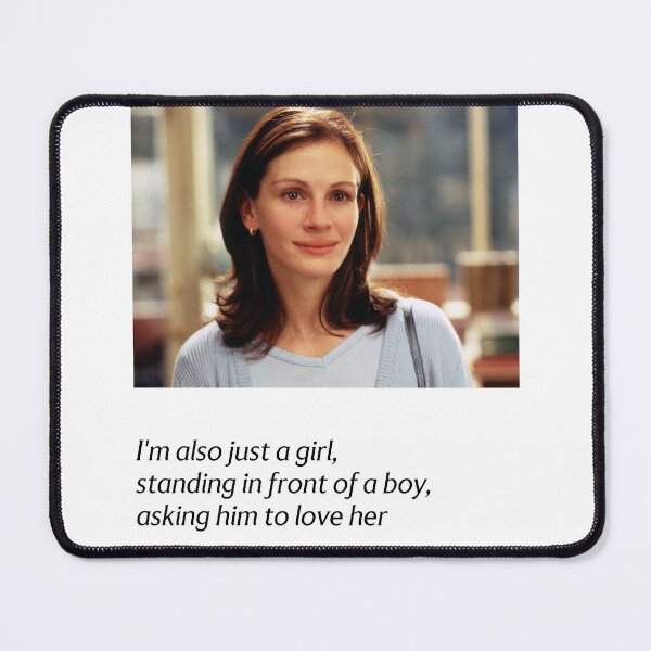 Item preview, Valentines day quote by Julia Roberts  designed and sold by Abhitha Mohan.