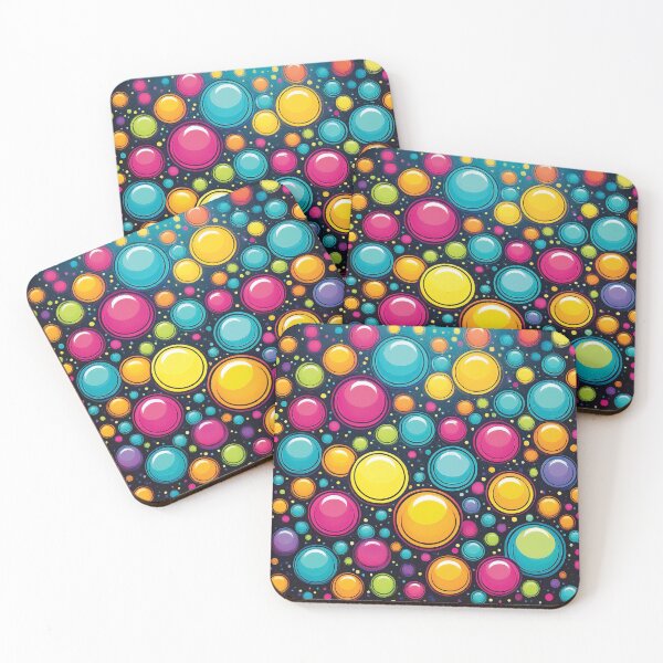 Item preview, Colorful Bubbles pattern design. designed and sold by HEMRO.