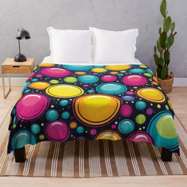 Item preview, Colorful Bubbles pattern design. designed and sold by HEMRO.