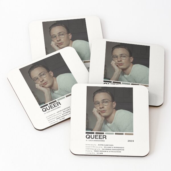 Item preview, Queer (2024) Movie Poster designed and sold by YellowishCat15.