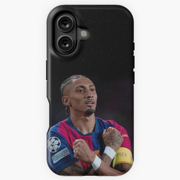 Item preview, Raphinha FC Barcelona phone case for iPhone and Samsung designed and sold by domi682.