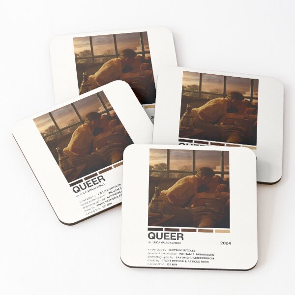 Item preview, Queer (2024) Movie Poster designed and sold by YellowishCat15.