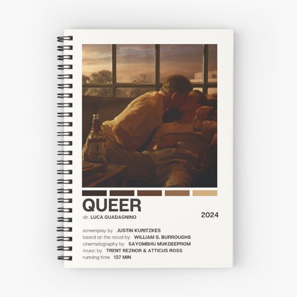 Item preview, Queer (2024) Movie Poster designed and sold by YellowishCat15.