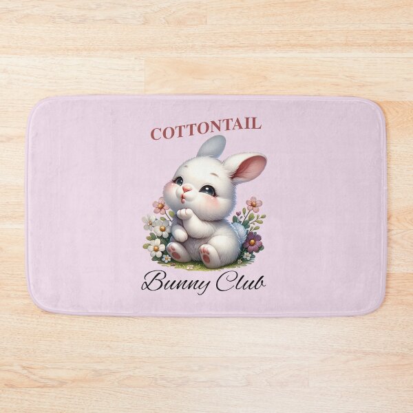 Item preview, Cotton Tail Bunny Club, easter design designed and sold by InspireGlow.