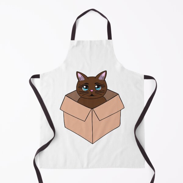 Item preview, Cat In A Cardboard Box designed and sold by Sartoris Art.
