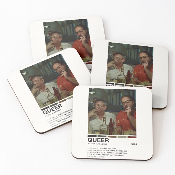 Item preview, Queer (2024) Movie Poster designed and sold by YellowishCat15.