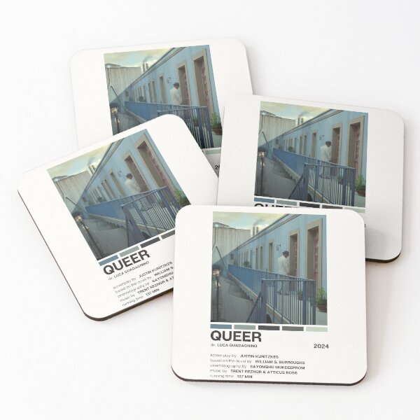 Item preview, Queer (2024) Movie Poster designed and sold by YellowishCat15.