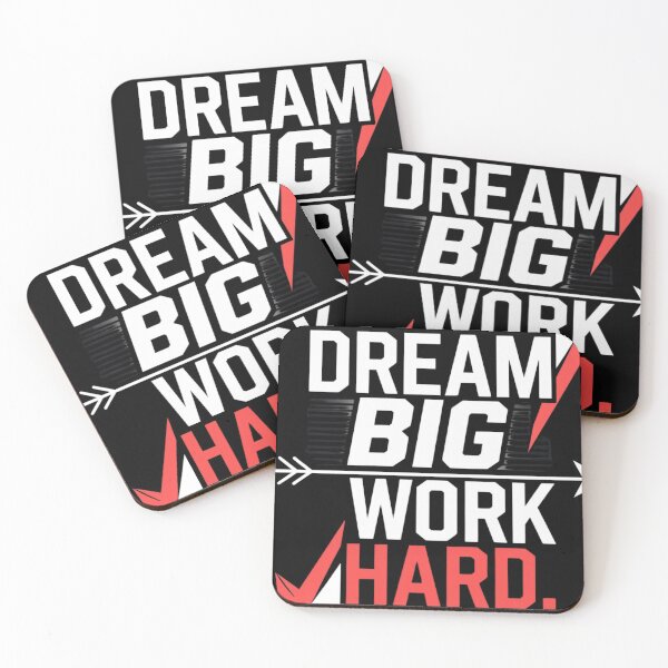 Item preview, Dream Big Work Hard designed and sold by MofazStyle.