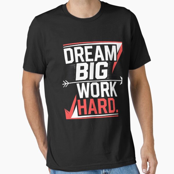 Item preview, Dream Big Work Hard designed and sold by MofazStyle.