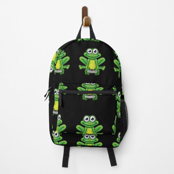 Item preview, Funky Gamer Frog with Controller designed and sold by Zakrytos ★★★★★.