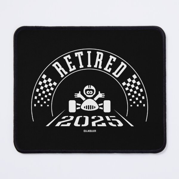Item preview, Retired 2025 (Retiree / Retirement Entry / White) designed and sold by MrFaulbaum.