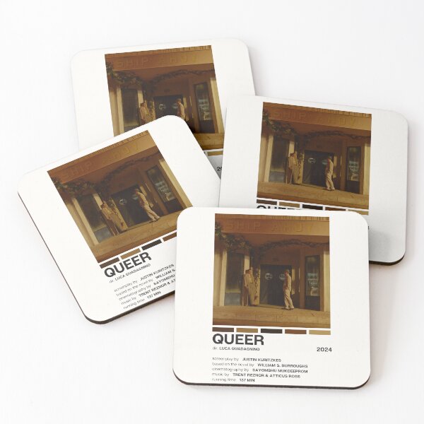 Item preview, Queer (2024) Movie Poster designed and sold by YellowishCat15.