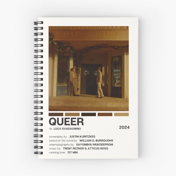 Item preview, Queer (2024) Movie Poster designed and sold by YellowishCat15.
