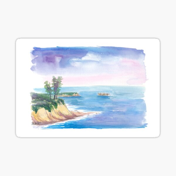 Artikel-Vorschau von Little Corona Del Mar Beach in Newport Beach, Kalifornien, designt und verkauft von artshop77.