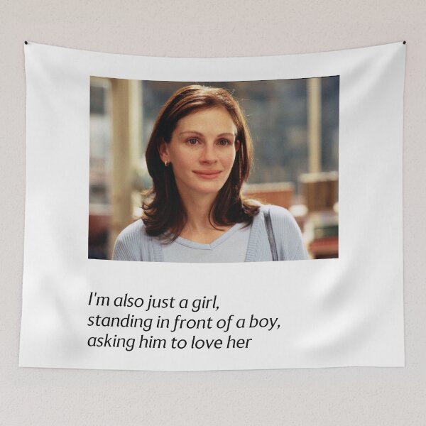 Item preview, Valentines day quote by Julia Roberts  designed and sold by Abhitha Mohan.