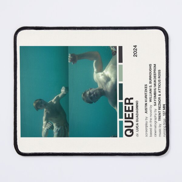 Item preview, Queer (2024) Movie Poster designed and sold by YellowishCat15.