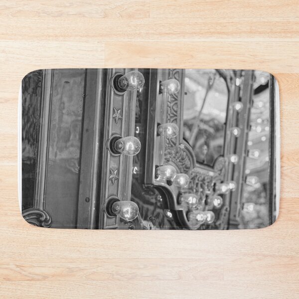 Item preview, Carousel Lights (B/W) designed and sold by Crystal Vision Photo Art.