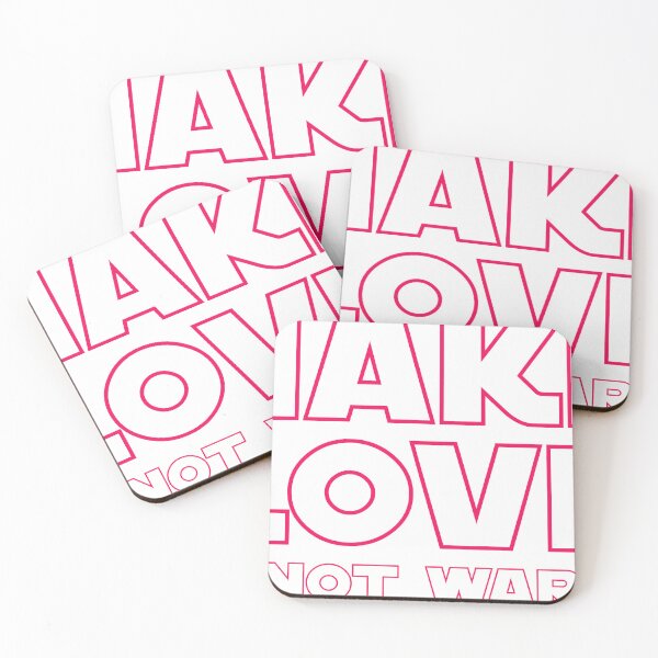 Item preview, MAKE LOVE NOT WAR designed and sold by UtopicSlaps.