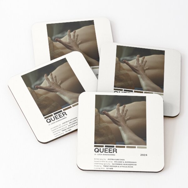 Item preview, Queer (2024) Movie Poster designed and sold by YellowishCat15.