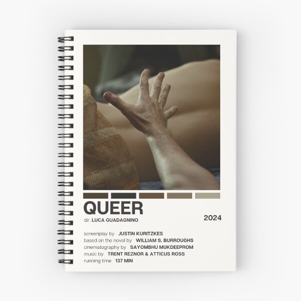 Item preview, Queer (2024) Movie Poster designed and sold by YellowishCat15.