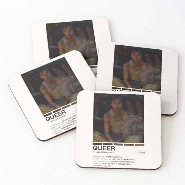 Item preview, Queer (2024) Movie Poster designed and sold by YellowishCat15.