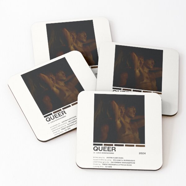Item preview, Queer (2024) Movie Poster designed and sold by YellowishCat15.