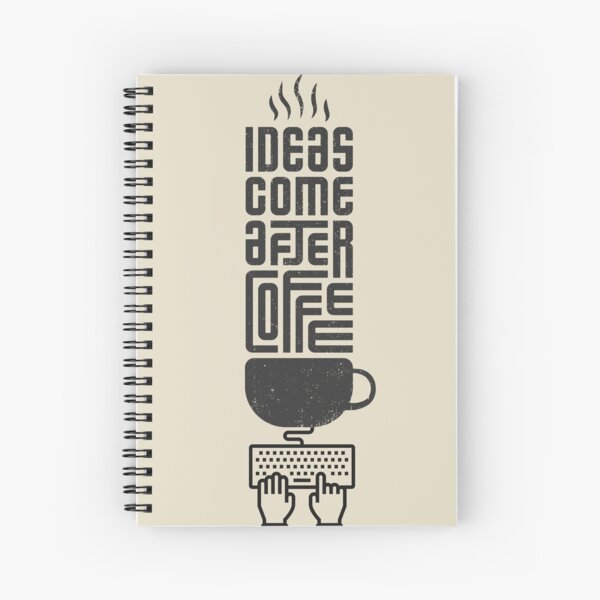 Item preview, Ideas Come After Coffee designed and sold by TheRewrite.