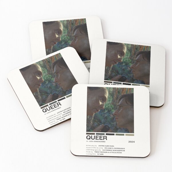 Item preview, Queer (2024) Movie Poster designed and sold by YellowishCat15.